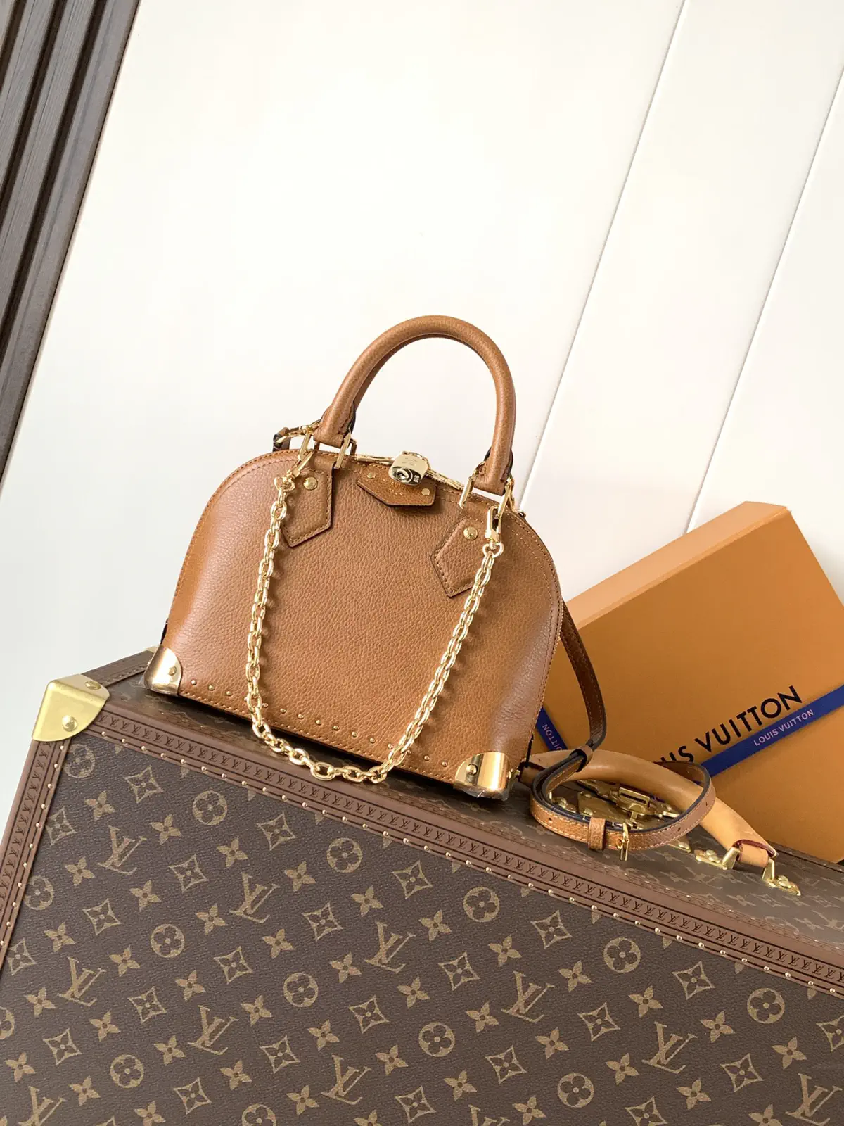 Louis Vuitton Alma Trunk BB Top Handle Bag image 1