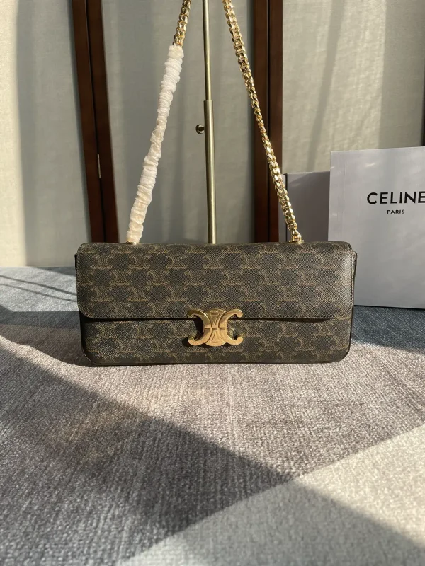 CELINE Monogram Chain Shoulder Bag image 1