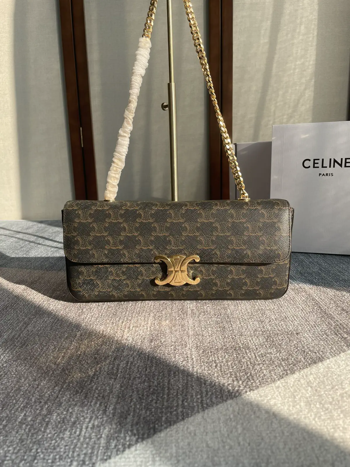 CELINE Monogram Chain Shoulder Bag image 1