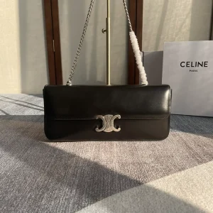 CELINE Black Chain Shoulder Bag image 1