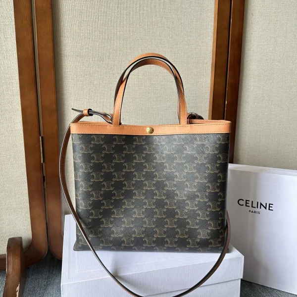 CELINE Monogram Small Square Cabas Tote Bag image 1