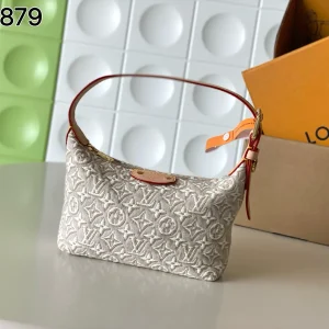 Louis Vuitton Monogram Denim Mini Moon Shoulder Bag image 1