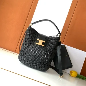 CELINE Woven Bucket Bag image 1
