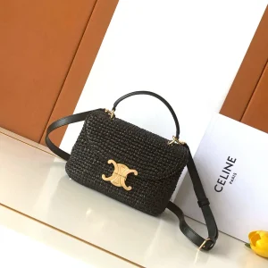 CELINE Teen Nino Woven Top Handle Bag image 1