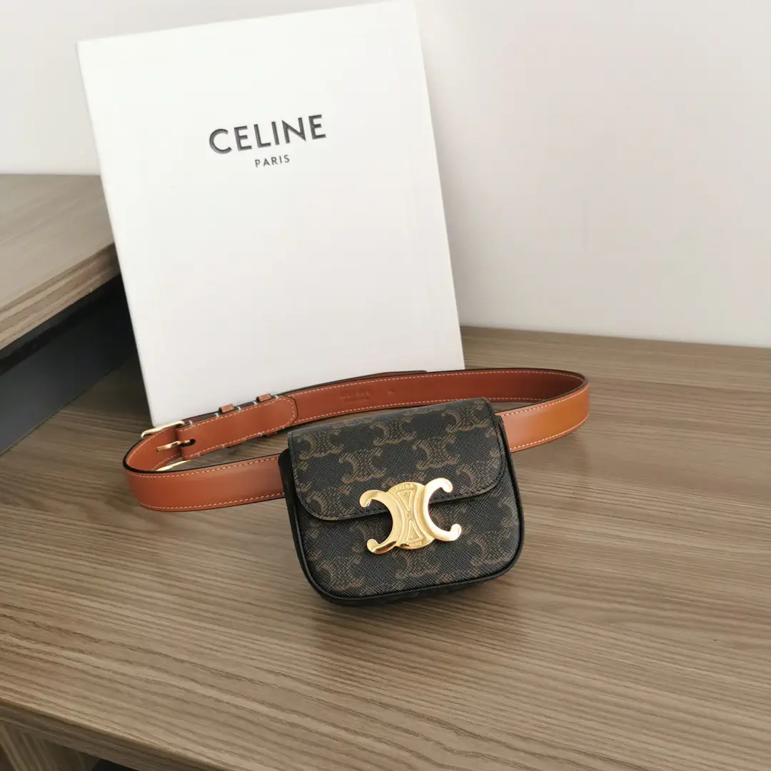 CELINE Monogram Belt Bag with Detachable Strap image 1