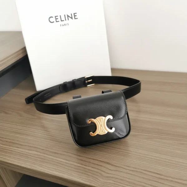 CELINE Mini Triomphe Belt Bag image 1