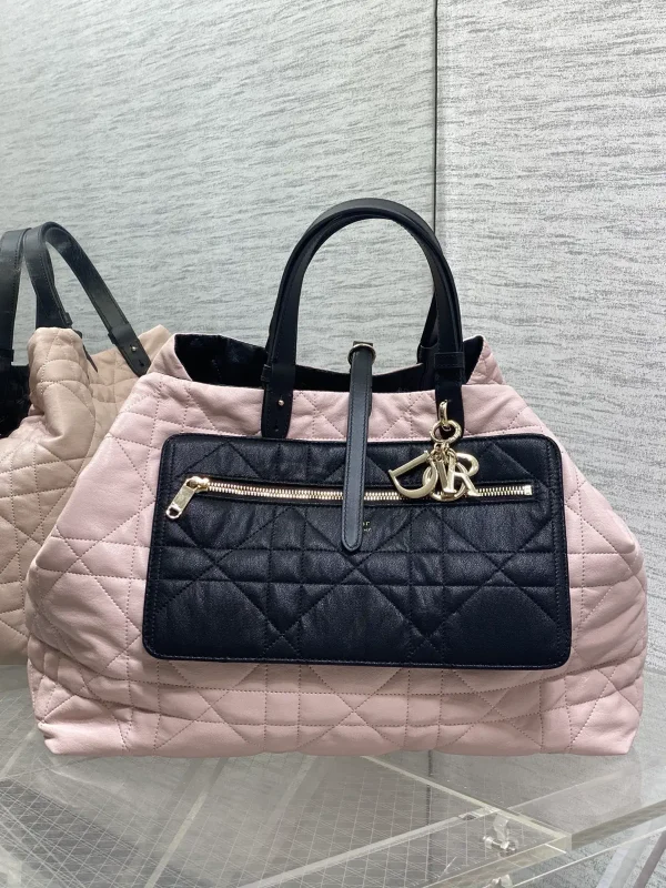 Dior Quilted Reversible Tote Bag image 1