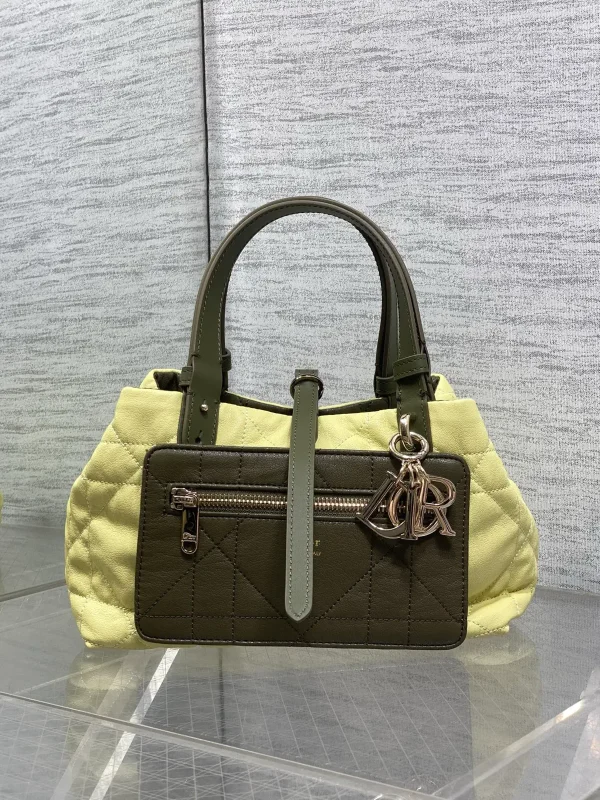 Dior Reversible Quilted Top Handle Bag image 1