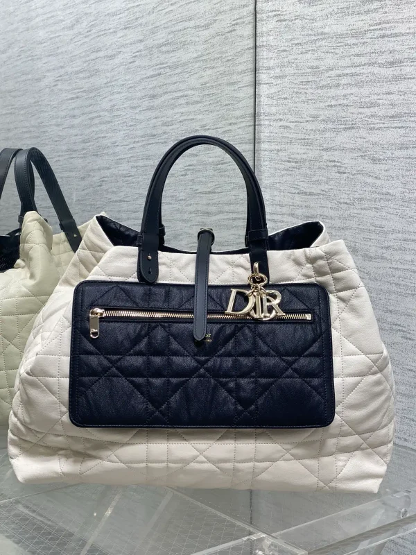 Dior Quilted Reversible Tote Bag image 1