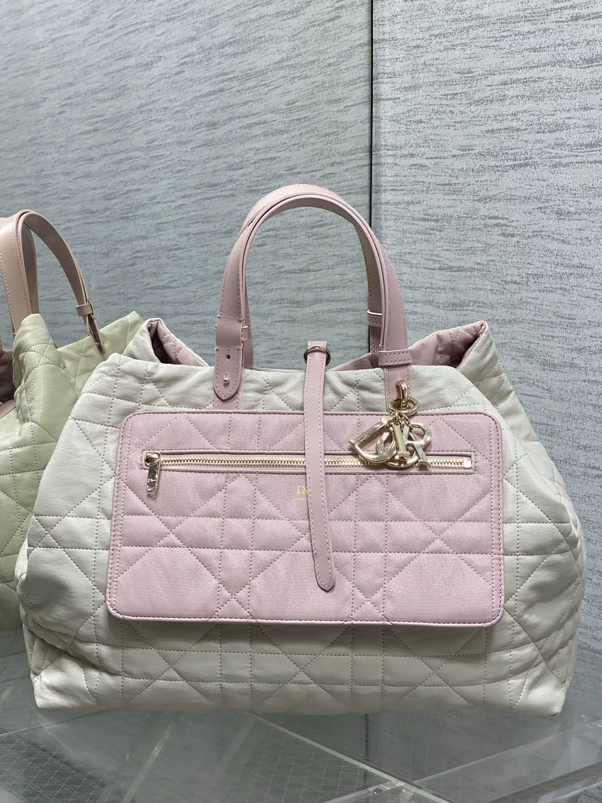 Dior Quilted Reversible Tote Bag image 1