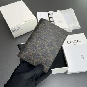 CELINE Triomphe Monogram Card Holder image 1