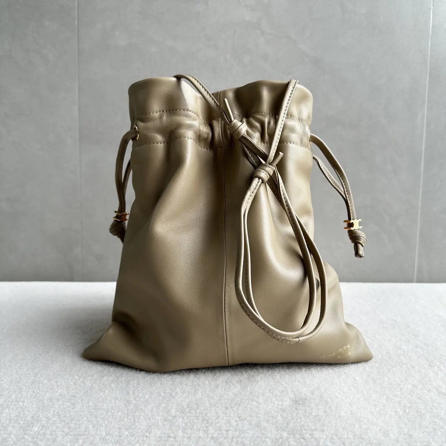 CELINE Drawstring Bucket Bag image 1