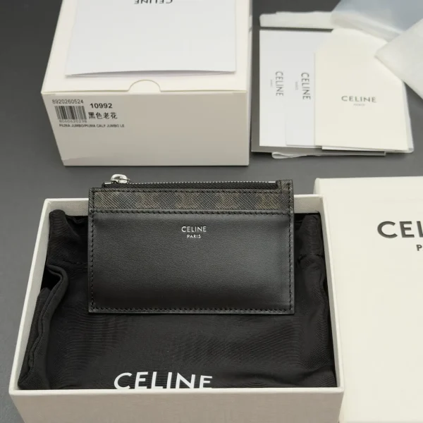 CELINE Monogram Zip Card Holder image 1