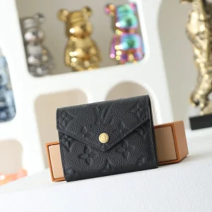 Louis Vuitton Black Monogram Empreinte Zoe Wallet image 1
