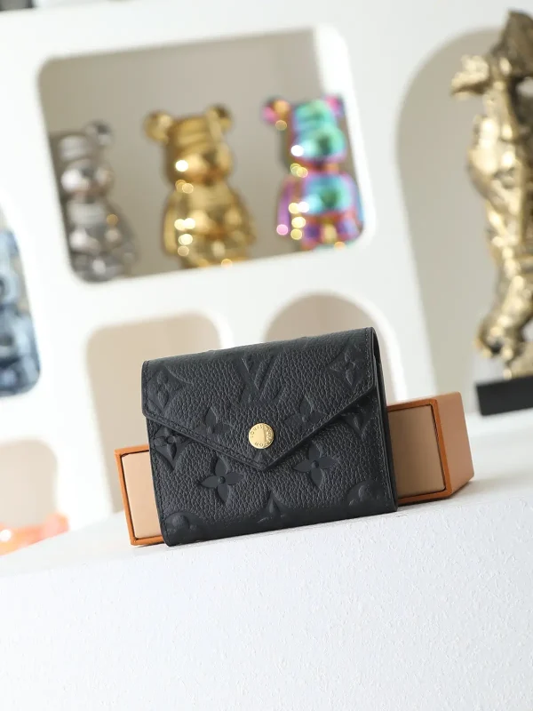 Louis Vuitton Black Monogram Empreinte Zoe Wallet image 1