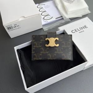 CELINE Monogram Triomphe Card Holder image 1