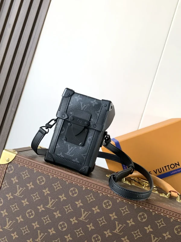 Louis Vuitton Monogram Eclipse Vertical Trunk Mini Bag image 1