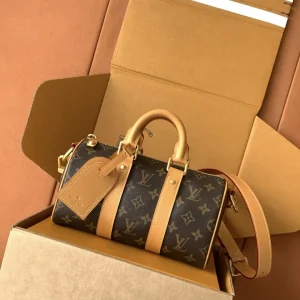 Louis Vuitton Monogram Keepall Bandoulière 25 Duffle Bag image 1