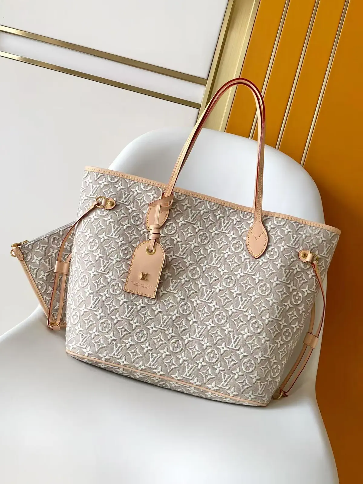 Louis Vuitton Monogram Emblème Neverfull MM Tote Bag image 1