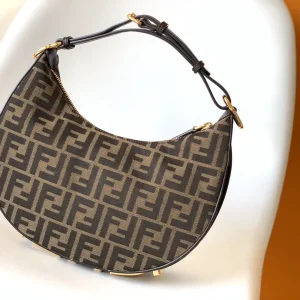 FENDI Fendgraphy Monogram Hobo Shoulder Bag image 1