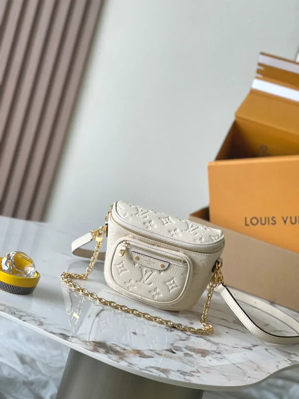 Louis Vuitton Mini Bumbag Cream Monogram Belt Bag image 1