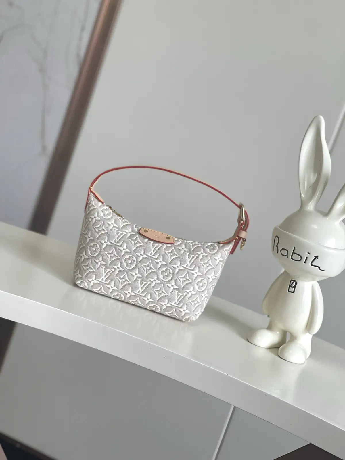 Louis Vuitton Monogram Denim Mini Moon Shoulder Bag image 1