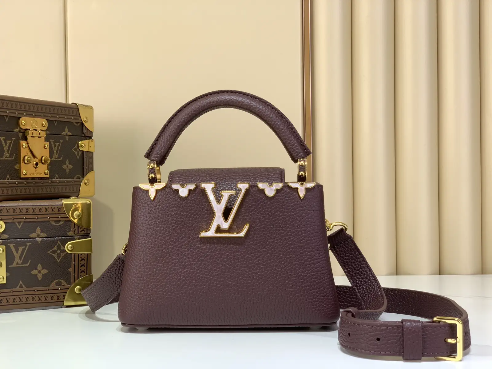 Louis Vuitton Capucines Mini Top Handle Bag image 1