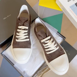 Rick Owens Low-Top Lace-Up Casual Shoes image 1