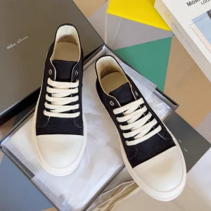 Rick Owens LUXOR Low-Top Casual Sneakers image 1