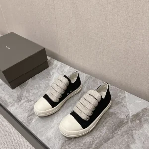Rick Owens Main Line Watermelon Head Denim Sneakers image 1