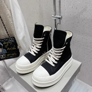 Rick Owens High Top Platform Sneakers image 1