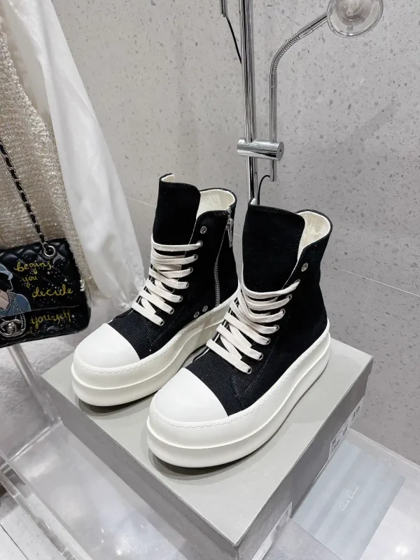Rick Owens High Top Platform Sneakers image 1