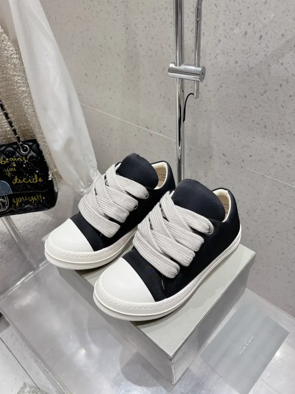 Rick Owens Lace-up Puffer Sneakers image 1