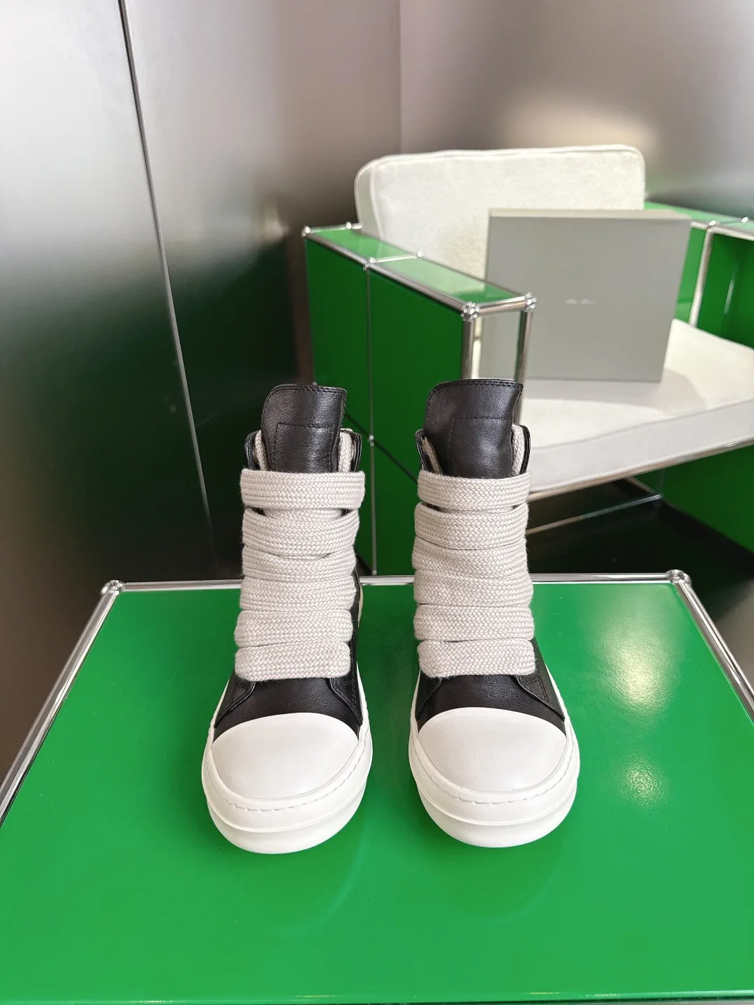 Rick Owens High Top Casual Sneakers image 1