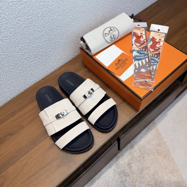 HERMES Kazimir Kelly Buckle Inspired Casual Sandals image 1