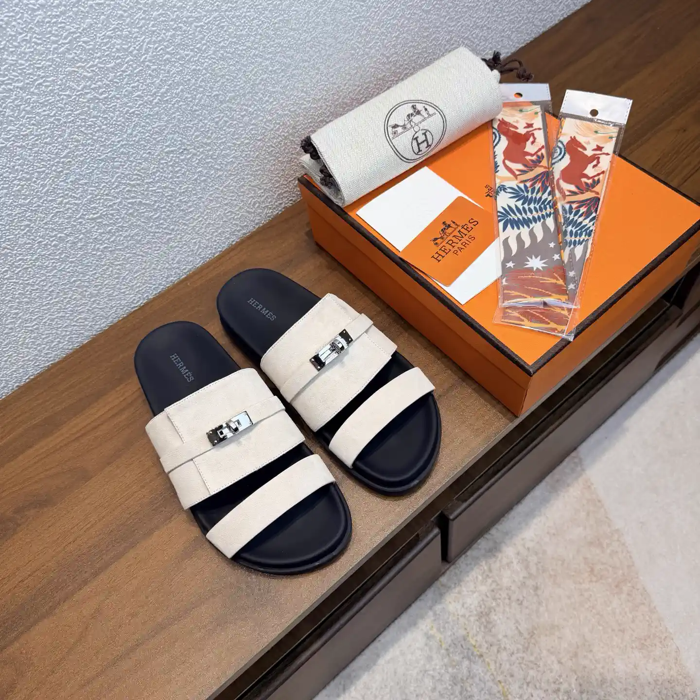 HERMES Kazimir Kelly Buckle Inspired Casual Sandals image 1