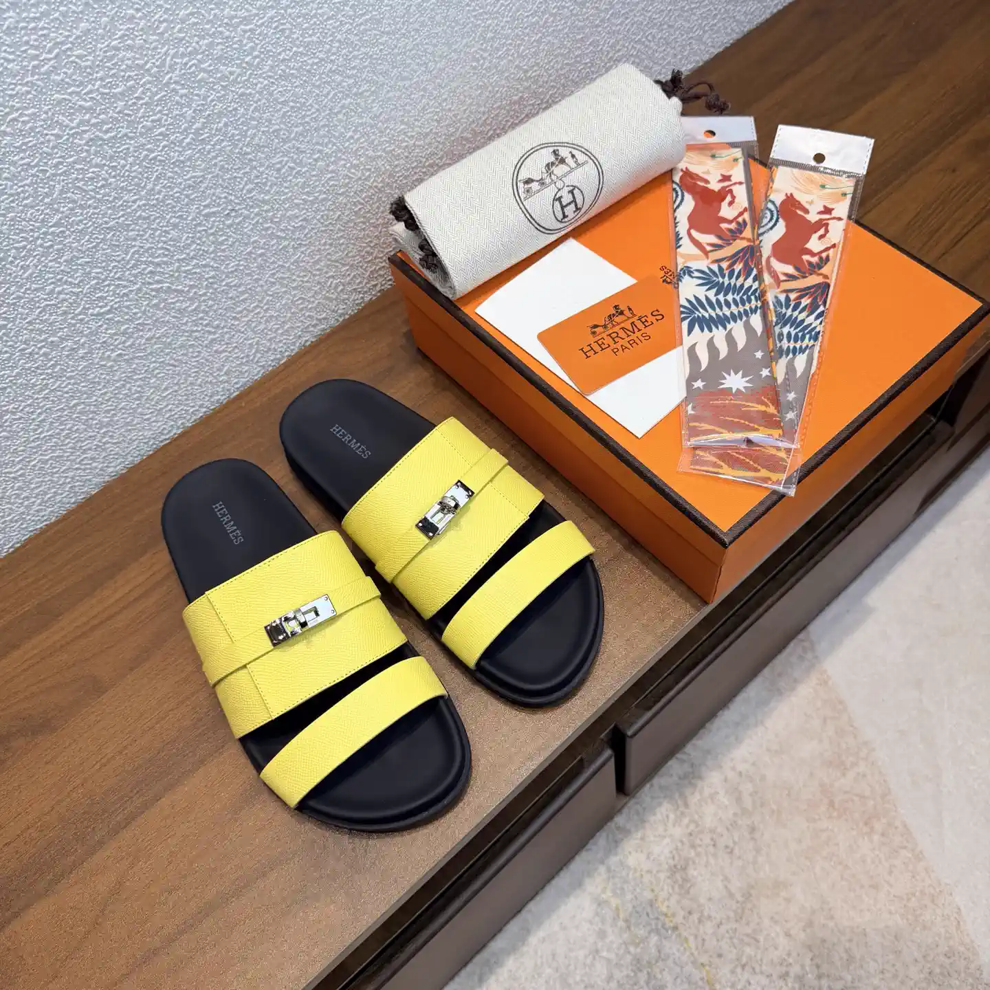 HERMES Kazimir Kelly Buckle Inspired Casual Sandals image 1