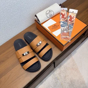 HERMES Kazimir Kelly Buckle Inspired Casual Sandals image 1