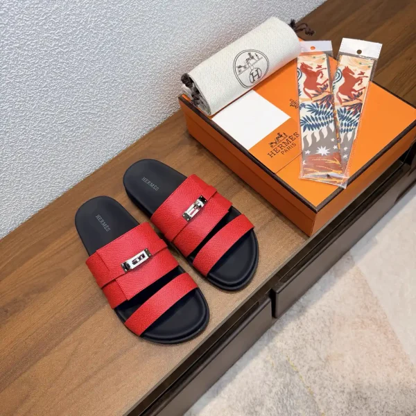 HERMES Kazimir Sandals Classic Colorway image 1