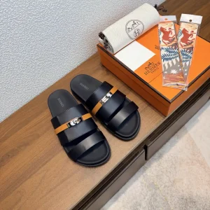 HERMES Kazimir Sandals Classic Colorway image 1