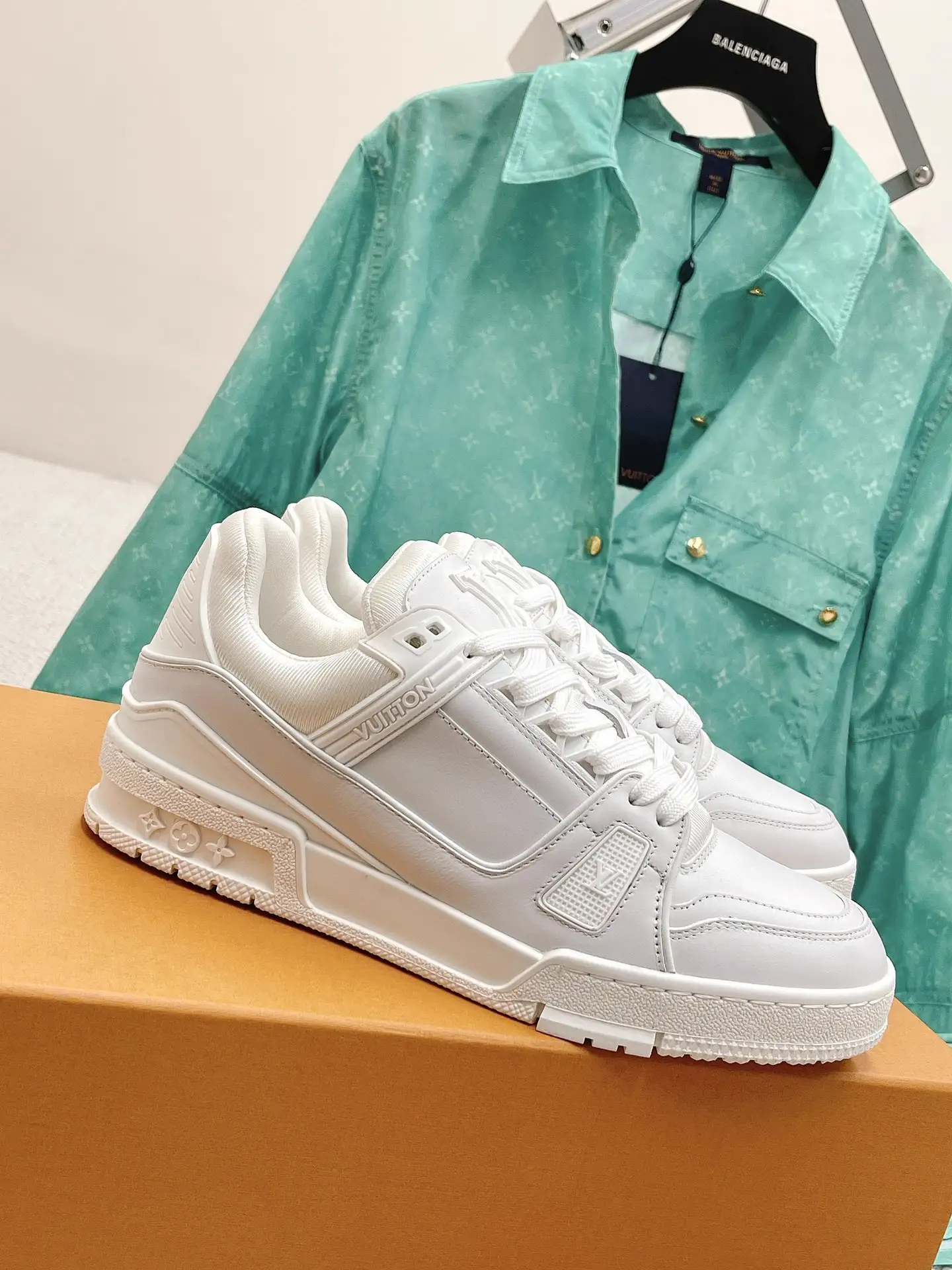 LV Trainer PVC Sneakers image 1
