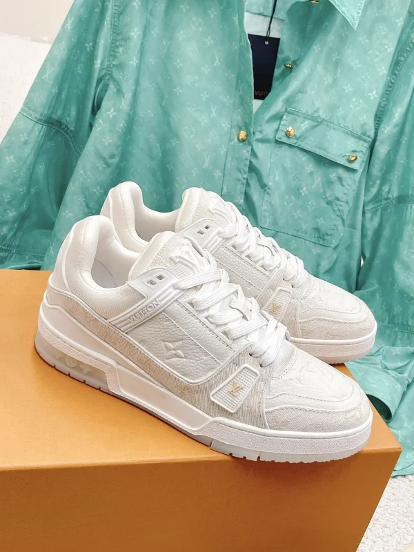 LV Trainer PVC Sneakers image 1