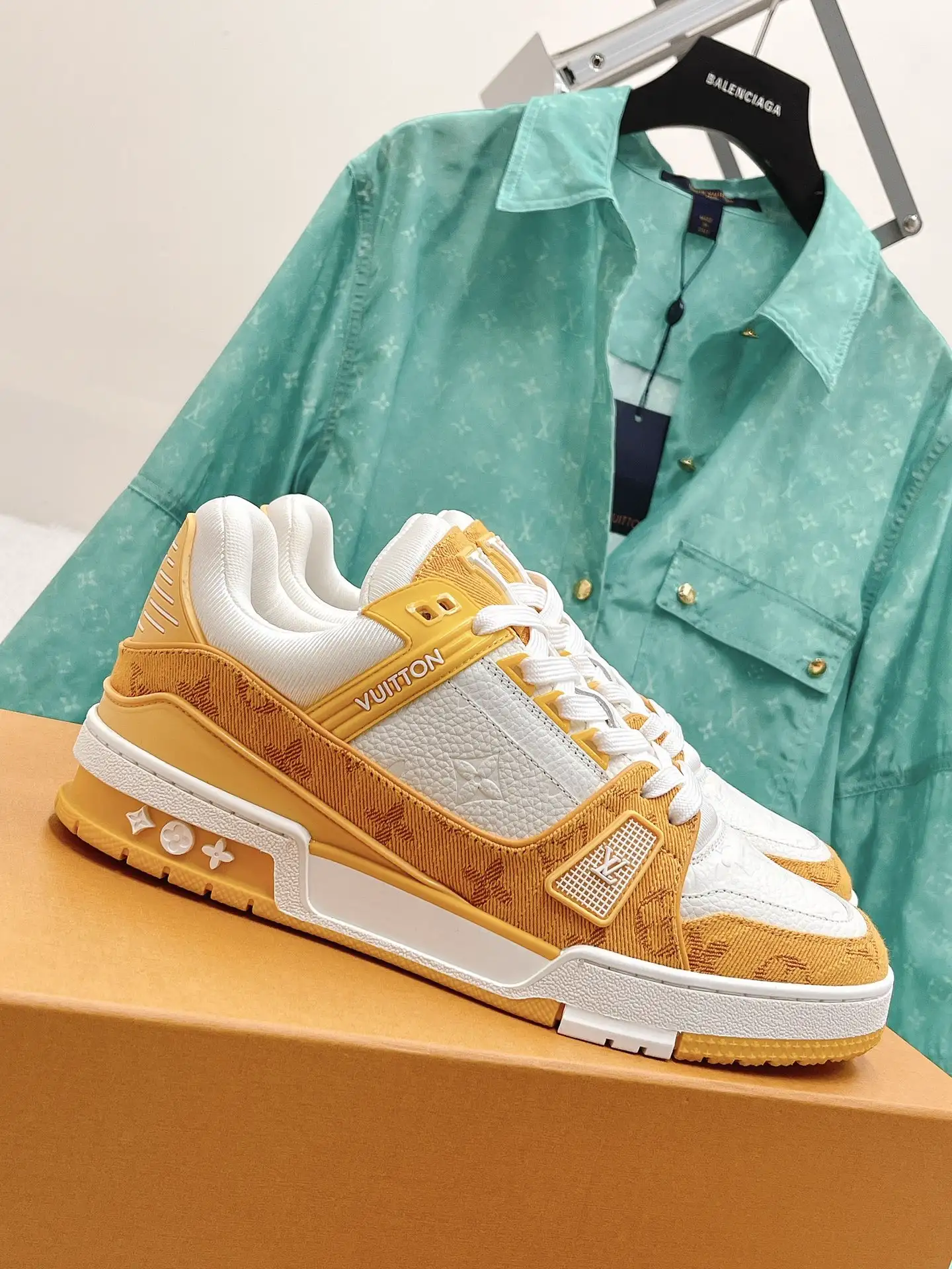 LV Trainer PVC Sneakers image 1
