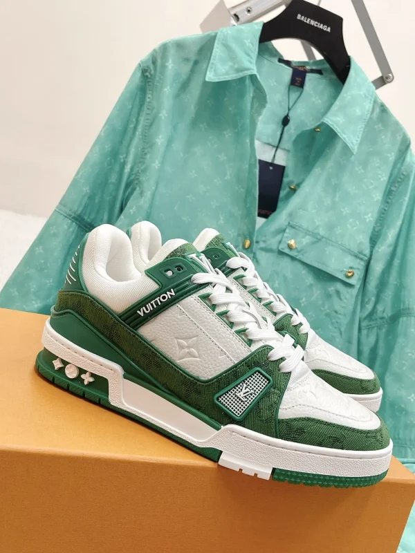 LV Trainer PVC Sneakers image 1