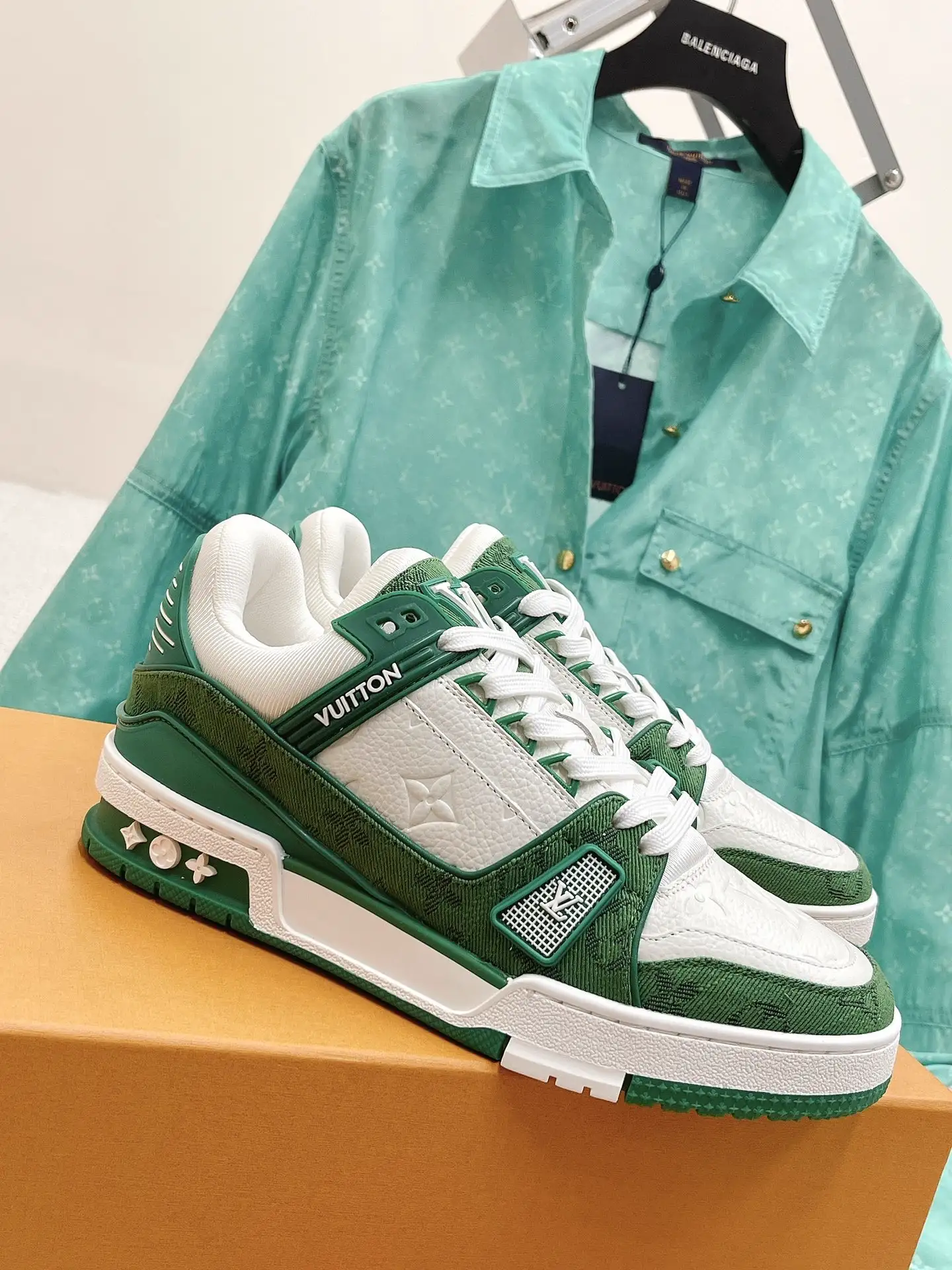 LV Trainer PVC Sneakers image 1