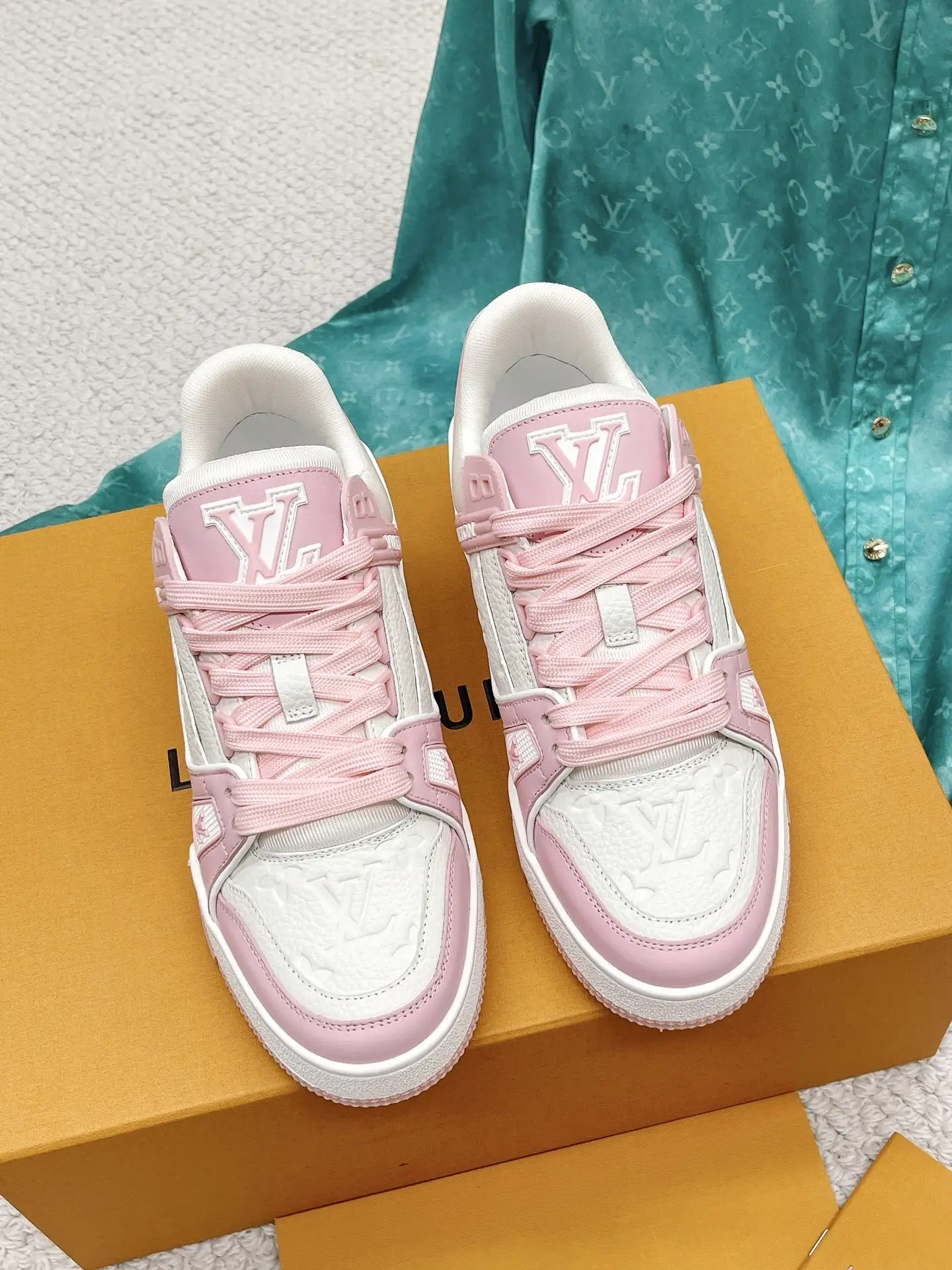 LV Trainer PVC Sneakers 2023 New Colors image 1