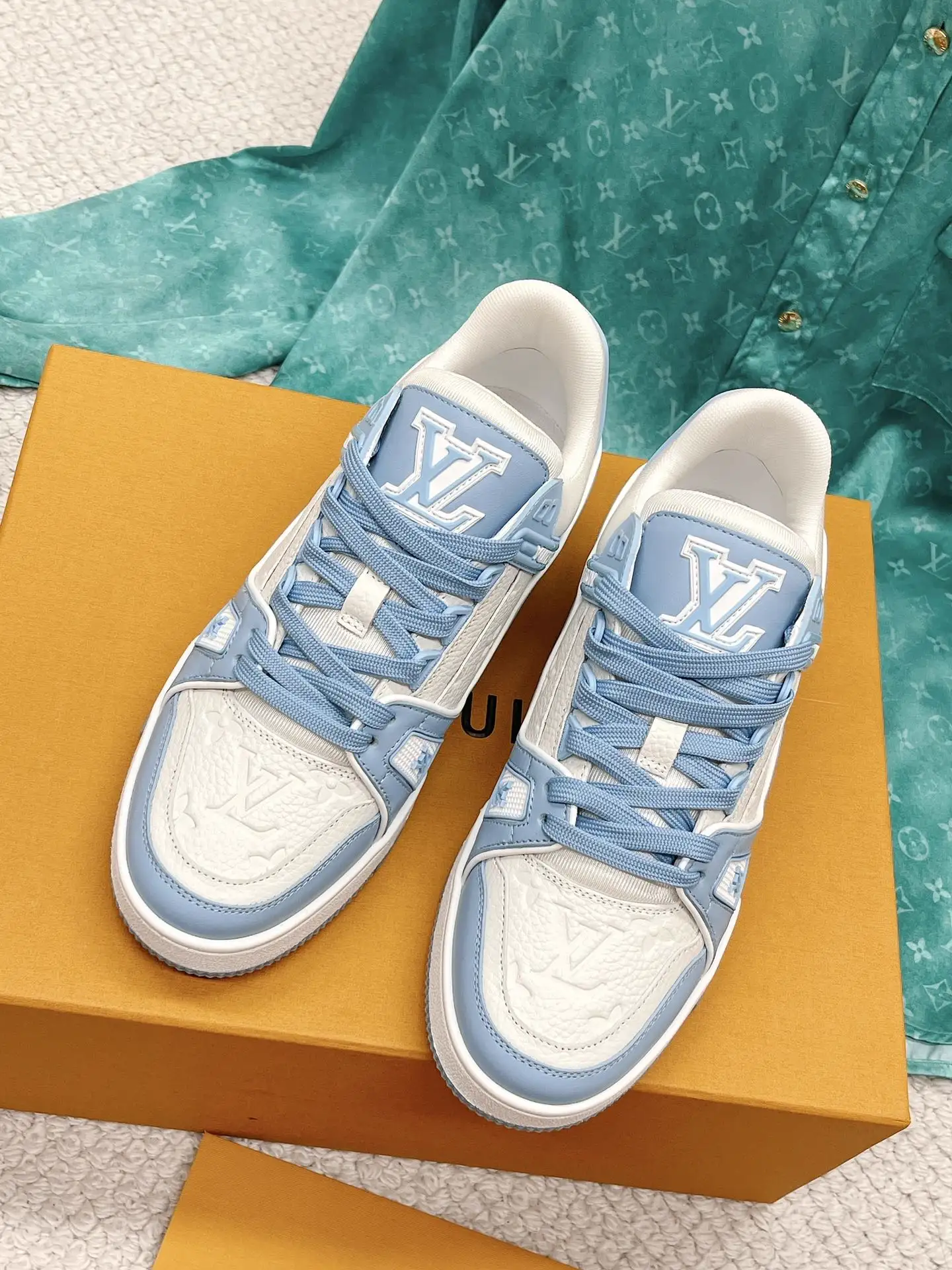 LV Trainer PVC Sneakers image 1