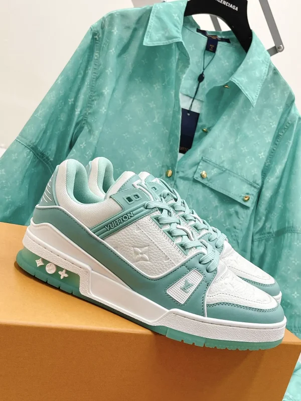 LV Trainer PVC Sneakers image 1