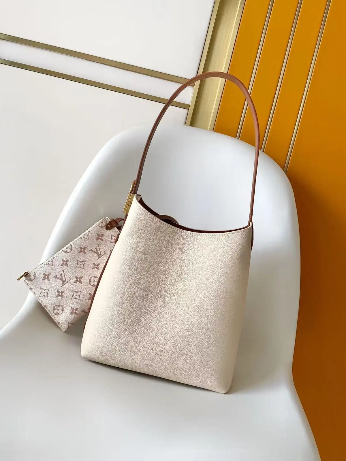 Louis Vuitton Cream Low Key Hobo Shoulder Bag image 1