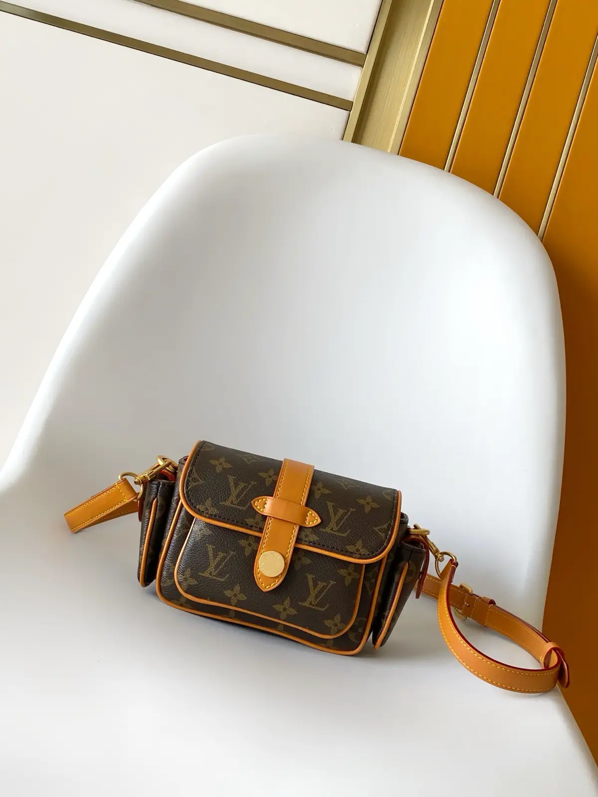 Louis Vuitton Monogram Coated Canvas Mini Crossbody Bag image 1